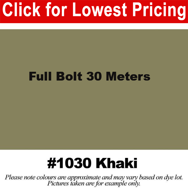 #1030 Khaki Broadcloth Full Bolt (45