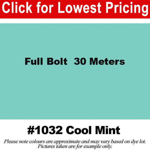 #1032 Cool Mint Broadcloth Full Bolt (45
