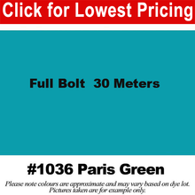 Load image into Gallery viewer, #1036 Paris Green Broadcloth Full Bolt (45&quot; x 30 Meters)
