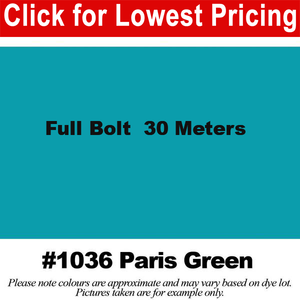 #1036 Paris Green Broadcloth Full Bolt (45" x 30 Meters)