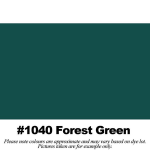 #1040 Forest Green Broadcloth Full Bolt (45" x 30 Meters)