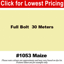Load image into Gallery viewer, #1053 Maize Broadcloth Full Bolt (45&quot; x 30 Meters)