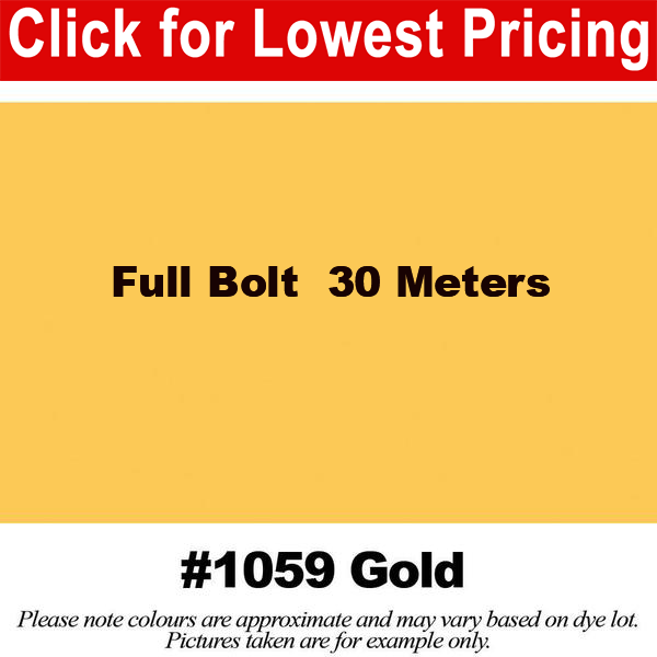 #1059 Gold Broadcloth Full Bolt (45