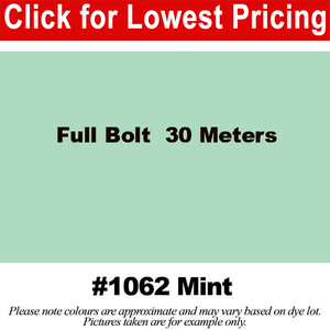 #1062 Mint Broadcloth Full Bolt (45" x 30 Meters)