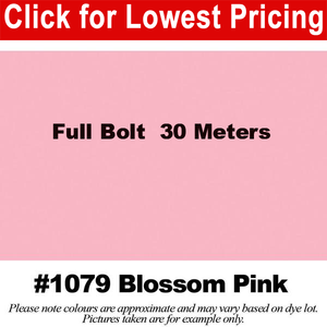 #1079 Blossom Pink Broadcloth Full Bolt (45" x 30 Meters)