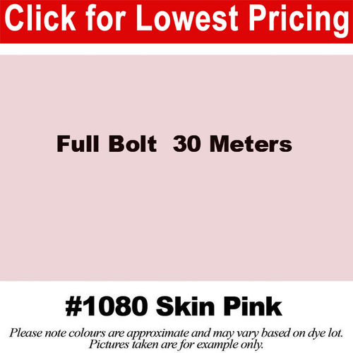 #1080 Skin Pink Broadcloth Full Bolt (45
