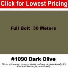 Load image into Gallery viewer, #1090 Dark Olive Broadcloth Full Bolt (45&quot; x 30 Meters)