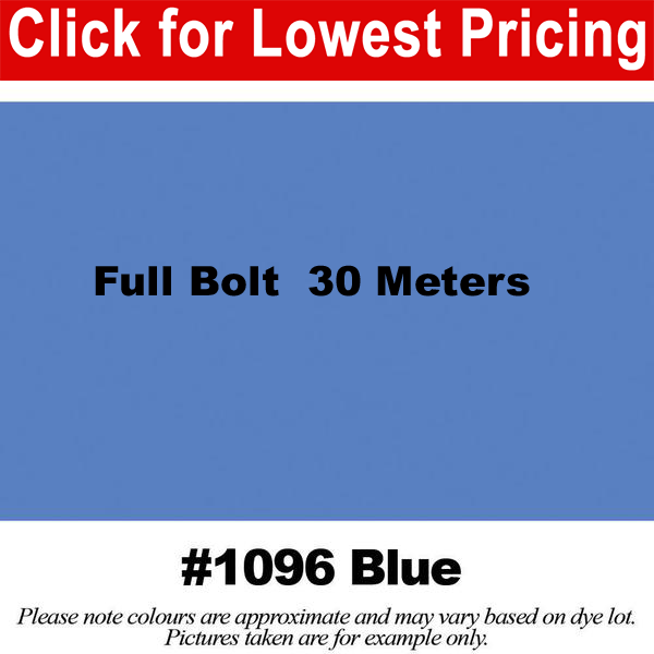 #1096 Blue Broadcloth Full Bolt (45