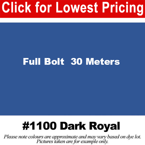 #1100 Dark Royal Broadcloth Full Bolt (45