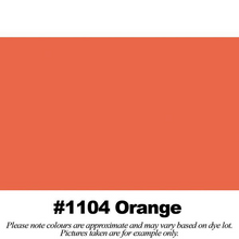 Load image into Gallery viewer, #1104 Orange Broadcloth Full Bolt (45&quot; x 30 Meters)
