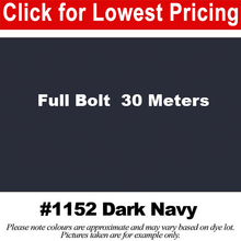 Load image into Gallery viewer, #1152 Dark Navy Broadcloth Full Bolt (45&quot; x 30 Meters)
