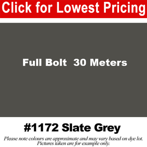 #1172 Slate Grey Broadcloth Full Bolt (45" x 30 Meters)