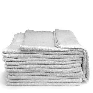Dz. White Bath Towels 22
