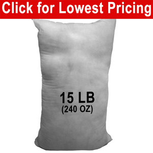 15 lb Bag - Polyester Stuffing (Bulk)