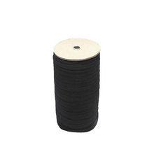 Load image into Gallery viewer, 3/4&quot; Black Elastic Roll (125 Meters)
