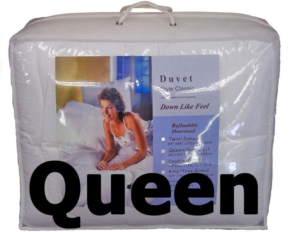 Synthetic Down Like Duvet - Queen Size (86