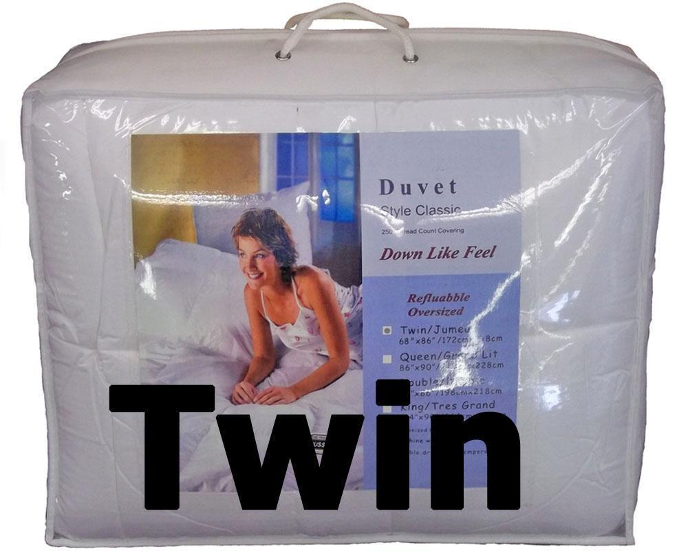 Synthetic Down Like Duvet - Twin Size (66
