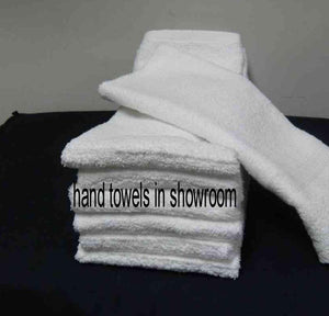Dz. White Hand Towels 16" x 30" - 4 lbs/dz - Nusso.com
