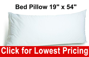 Body Pillow 19" x 54"