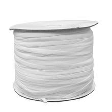 Load image into Gallery viewer, 1/4&quot; White Elastic Roll (320 Meters)