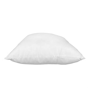 Adjustable Pillow Form 20" x 20" (Polyester Fill) - Premium Fabric Cover