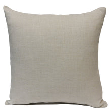 Load image into Gallery viewer, Blank Sublimation Linen-Look Pillow Cover - 16” x 16” with 14&quot; wide zipper