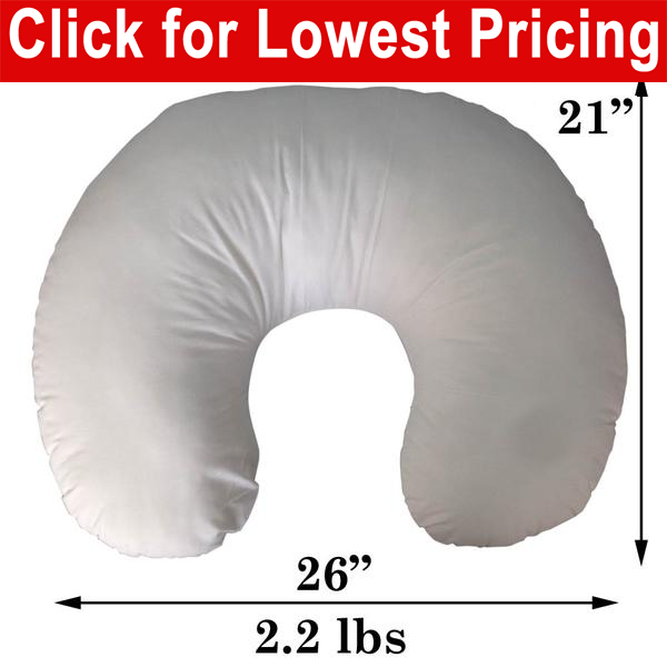 Maternity Baby Nursing Pillow insert Even Sides nussotex