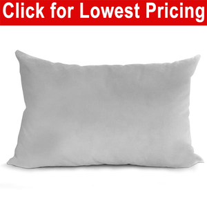 Pillow Form 12" x 20" (Synthetic Down Alternative) (Individually Bagged)
