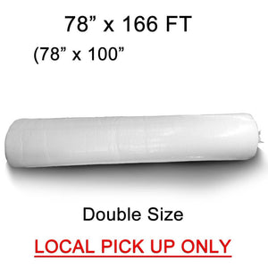 Double Quilt Batting (78"x100") 24 Piece Roll