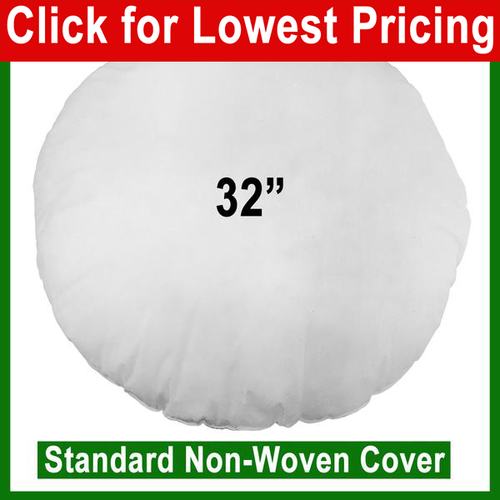 Round Pillow Form 32