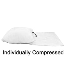 Load image into Gallery viewer, Pillow Form 17&quot; x 17&quot; (Polyester Fill) (Individually Bagged &amp; Compressed)