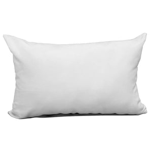 Blank Sublimation White Polyester Pillow Cover - 12” x 18” with zipper