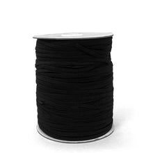 Load image into Gallery viewer, 1/8&quot; Black Elastic Roll (320 Meters)