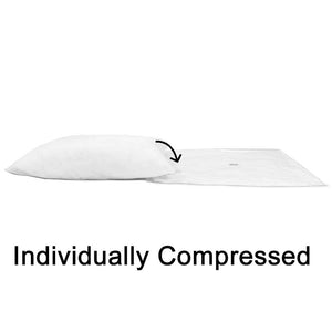 Pillow Form 14" x 20" (Down Feather Fill) (Individually Bagged)