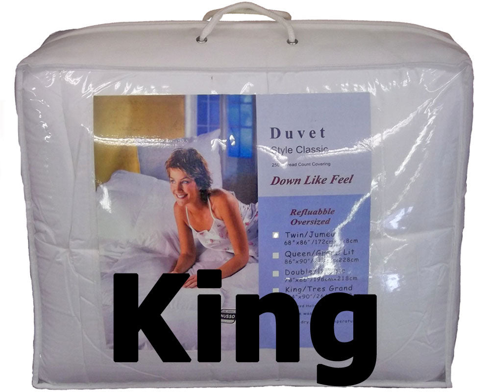 Synthetic Down Like Duvet - King Size (90
